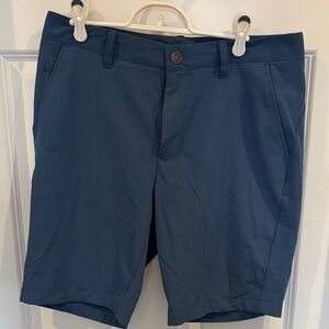 Bonobos heather blue Flat-Front Performance Shorts